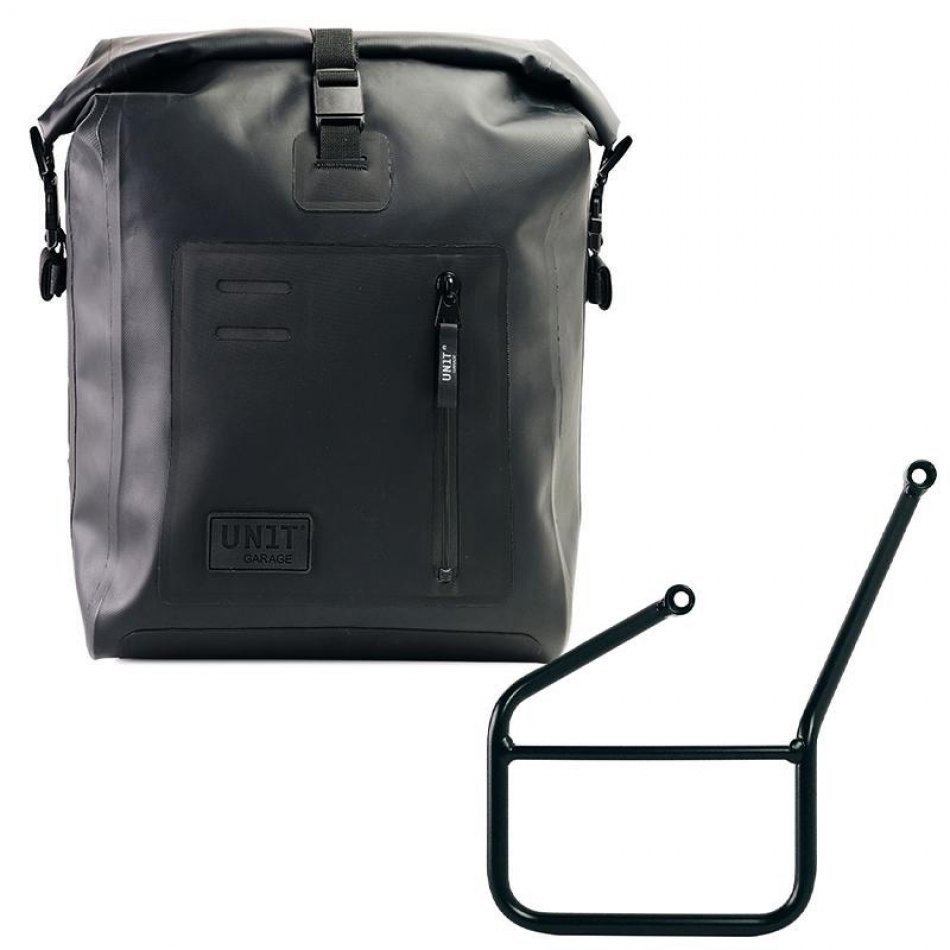 Bolsa lateral Khali TPU + marco izquierdo KTM