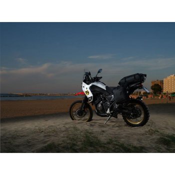 Bolsa lateral Khali TPU + marco izquierdo Yamaha