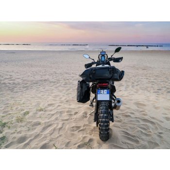 Bolsa lateral Khali TPU + marco izquierdo Yamaha