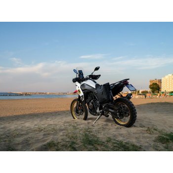 Bolsa lateral Khali TPU + marco izquierdo Yamaha