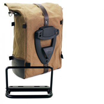 Bolsa lateral Pure de lona + Cuadro Royal Enfield Bear 650