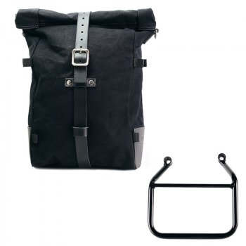 Bolsa lateral Pure de lona + Triunfo Scrambler 400
