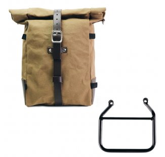 Bolsa lateral Pure de lona + Triunfo Scrambler 400
