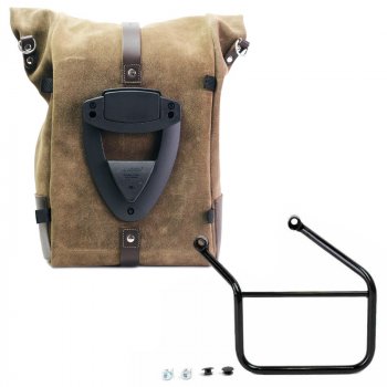 Bolso lateral Pure en piel de corteza  + Honda CL Marco Izquierdo