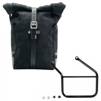 Bolso lateral Pure en piel de corteza  + Honda CL Marco Izquierdo