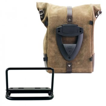 Bolso lateral Pure en piel de corteza  + Cuadro Royal Enfield Bear 650