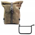 Bolso lateral Pure en piel de corteza  + Cuadro Royal Enfield Himalayan 450 (2024 en adelante) Izquierdo