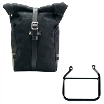 Bolso lateral Pure en piel de corteza  + Triunfo Scrambler 400