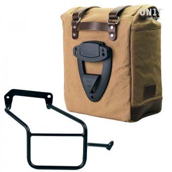 Bolsa lateral de lona + serie Triumph Cuadro Street 900 DX (2017 hasta ahora)