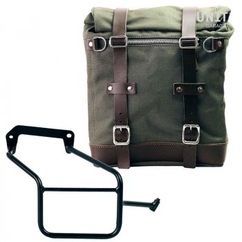 Bolsa lateral de lona + serie Triumph Cuadro Street 900 DX (2017 hasta ahora)