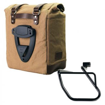 Maleta lateral Lona + subchasis izquierdo Aprilia Tuareg 660