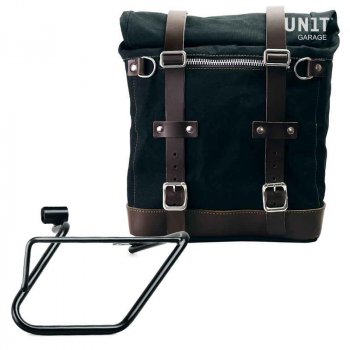 Alforja lateral Scram en Canvas 22L-30L + marco derecho BMW CE 04