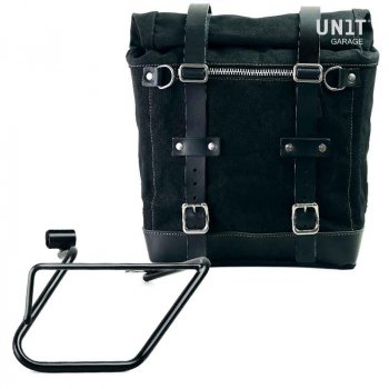 Alforja lateral Scram en Canvas 22L-30L + marco derecho BMW CE 04