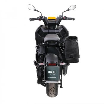 Alforja lateral Scram en Canvas 22L-30L + marco derecho BMW CE 04