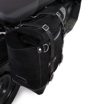 Alforja lateral Scram en Canvas 22L-30L + marco derecho BMW CE 04