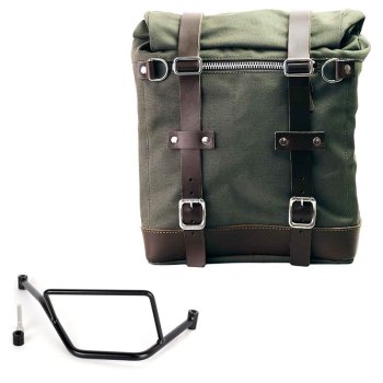 Alforja Scram en Lona 22L-30L + BMW F450GS Bastidor derecho