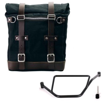 Alforja Scram en Lona 22L-30L + BMW F450GS Bastidor izquierdo