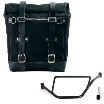Alforja Scram en Lona 22L-30L + BMW F450GS Bastidor izquierdo