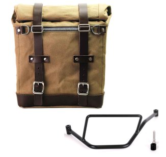 Alforja Scram en Lona 22L-30L + BMW F450GS Bastidor izquierdo