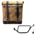 Alforja Scram en Lona 22L-30L + BMW F450GS Bastidor izquierdo