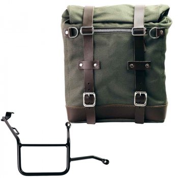 Alforja Scram en Lona 22L-30L + BMW F900GS Bastidor derecho