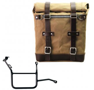 Alforja Scram en Lona 22L-30L + BMW F900GS Bastidor derecho