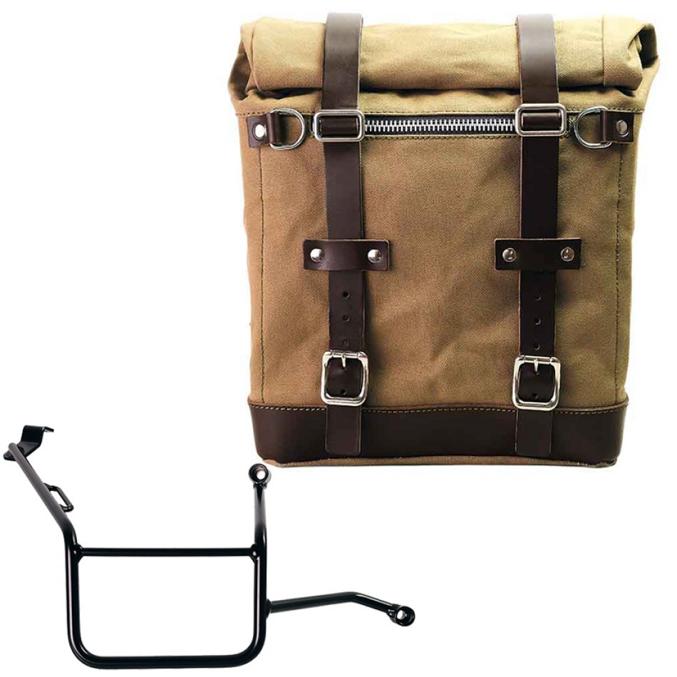 Alforja Scram en Lona 22L-30L + BMW F900GS Bastidor derecho