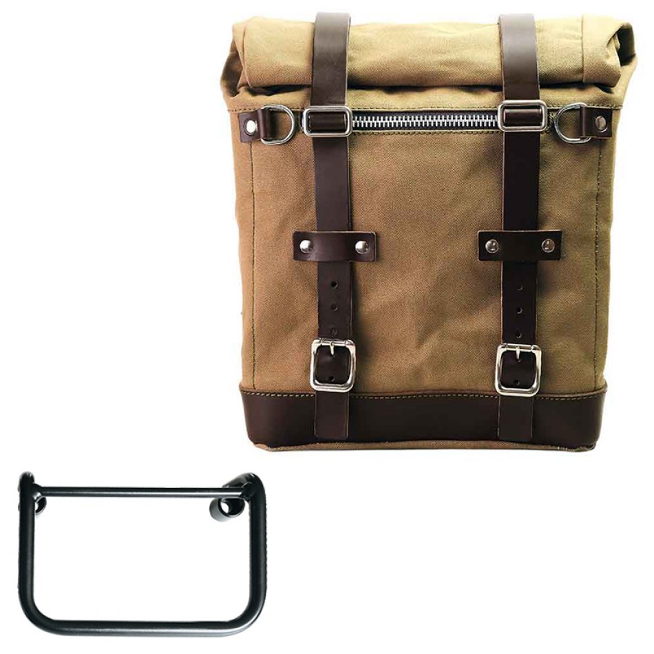 Alforja Scram en Lona 22L-30L + BMW R12 Chasis Derecho