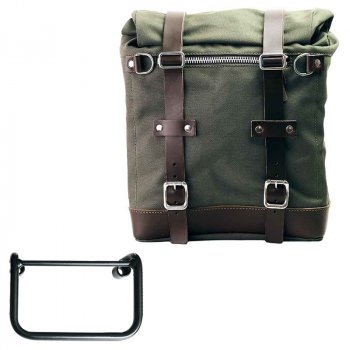 Alforja Scram en Lona 22L-30L + BMW R12 Chasis Derecho