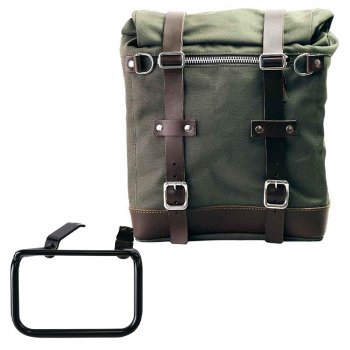 Alforja Scram en Lona 22L-30L + BMW R12 G/S Bastidor derecho