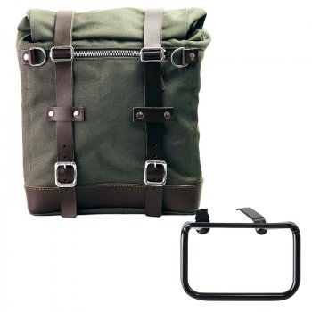 Alforja Scram en Lona 22L-30L + BMW R12 G/S Bastidor izquierdo