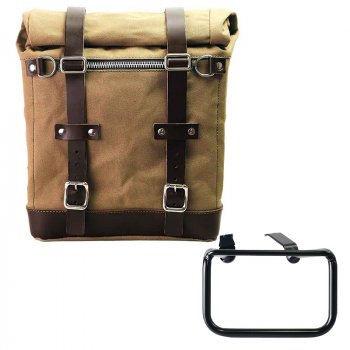 Alforja Scram en Lona 22L-30L + BMW R12 G/S Bastidor izquierdo