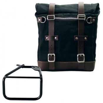 Bolsa lateral Scram en Canvas 22L-30L + BMW R12 NineT Chasis Derecho
