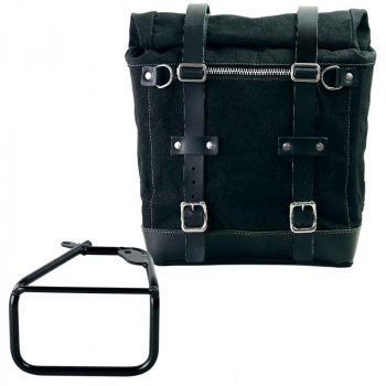 Bolsa lateral Scram en Canvas 22L-30L + BMW R12 NineT Chasis Derecho