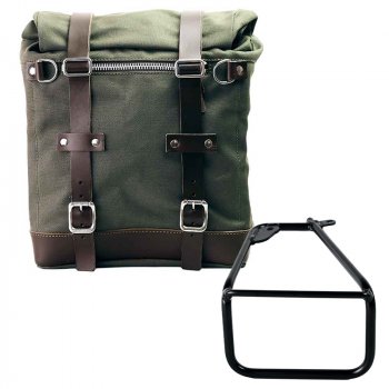Bolsa lateral Scram en Canvas 22L-30L + BMW R12 NineT Marco Izquierdo