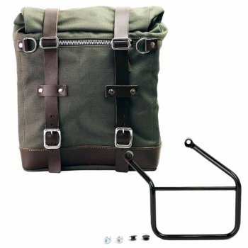 Alforja Scram en Lona 22L-30L + Honda CL500 Marco Izquierdo