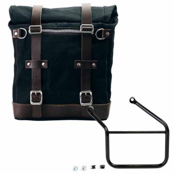 Alforja Scram en Lona 22L-30L + Honda CL500 Marco Izquierdo