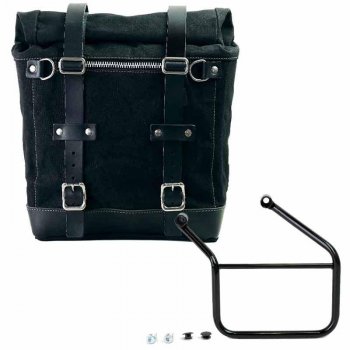 Alforja Scram en Lona 22L-30L + Honda CL500 Marco Izquierdo