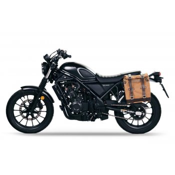 Alforja Scram en Lona 22L-30L + Honda CL500 Marco Izquierdo