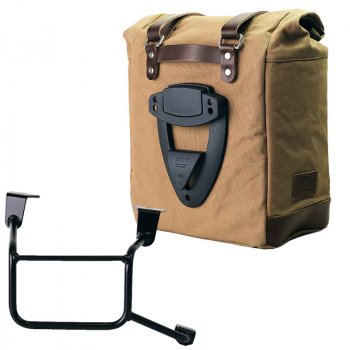 Alforja Scram en Lona 22L-30L + Cuadro Honda CRF1100L Africa Twin & Adventure Sports (2024 en adelante) Derecho