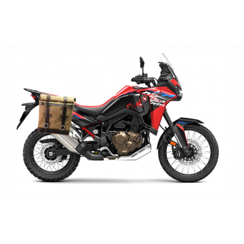 Alforja Scram en Lona 22L-30L + Cuadro Honda CRF1100L Africa Twin & Adventure Sports (2024 en adelante) Derecho
