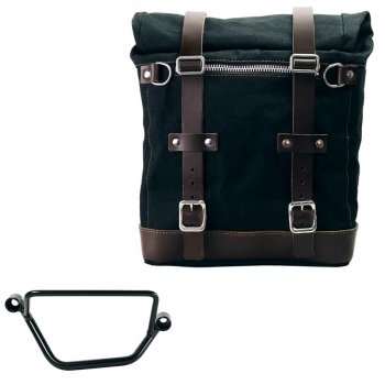 Alforja Scram en Lona 22L-30L + Chasis Honda GB350S Derecho