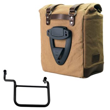 Alforja Scram en Lona 22L-30L + Chasis derecho Honda Transalp 750 (a partir de 2023)