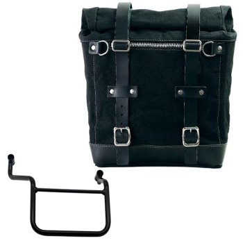 Alforja Scram en Lona 22L-30L + Chasis derecho Honda Transalp 750 (a partir de 2023)