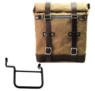 Alforja Scram en Lona 22L-30L + Chasis derecho Honda Transalp 750 (a partir de 2023)