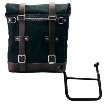 Alforja Scram en Lona 22L-30L + Chasis de Honda Transalp 750 (a partir de 2023) Izquierda
