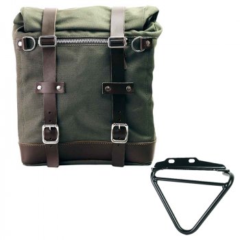 Alforja Scram en Lona 22L-30L + Husqvarna 125-250-401 (2024 en adelante) Chasis Izquierdo 