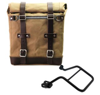 Alforja Scram en Lona 22L-30L + KTM 1290/1390 Super Adventure S-R Bastidor izquierdo