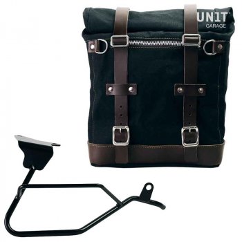 Alforja Scram en Lona 22L-30L + Moto Guzzi V100 Mandello marco derecho