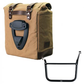 Alforja Scram en Lona 22L-30L + Chasis Moto Guzzi V85 TT (2024 en adelante) Izquierdo